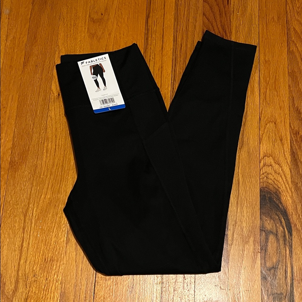 Fabletics Classic Black Leggings
